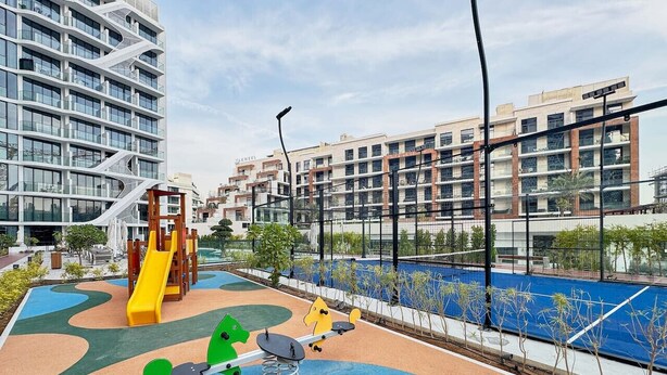Children's area - Modern Studio | Rooftop Infinity Pool | Arjan (Dubai)