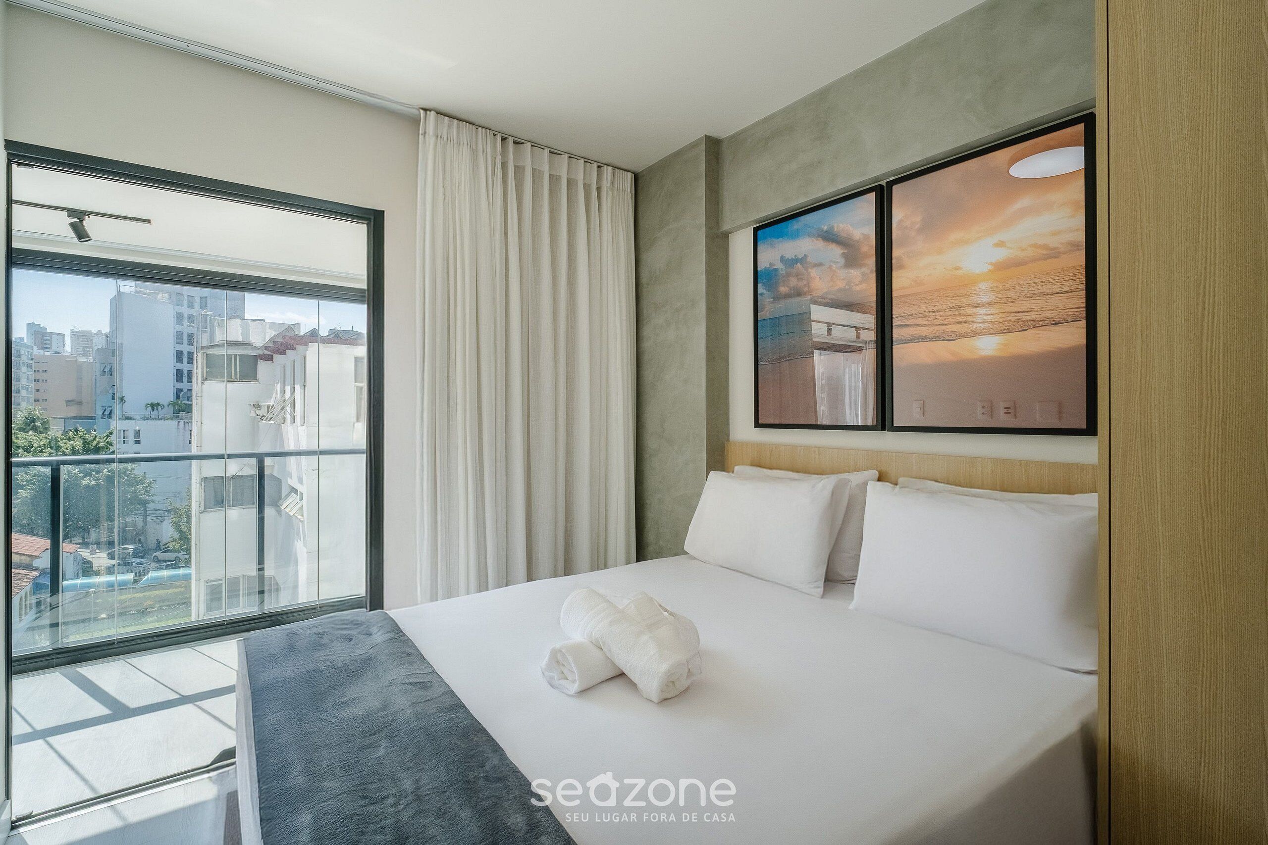 Apartemen Basic | 1 kamar tidur dan Wi-Fi gratis