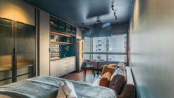 Basic-Apartment | 1 Schlafzimmer, kostenloses WLAN