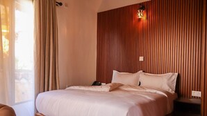 Chambre Deluxe double | Accès au Wi-Fi (inclus), décor unique, ameublement unique