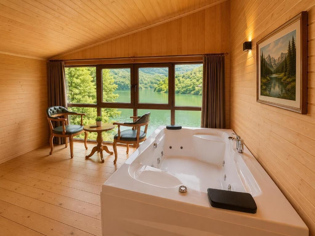 Double Room, Balcony, Lake View | Interior