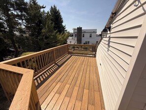 Terrace/patio - Current Mood, Studio. Parking. Beach Access. Sun Porch (Seabrook)