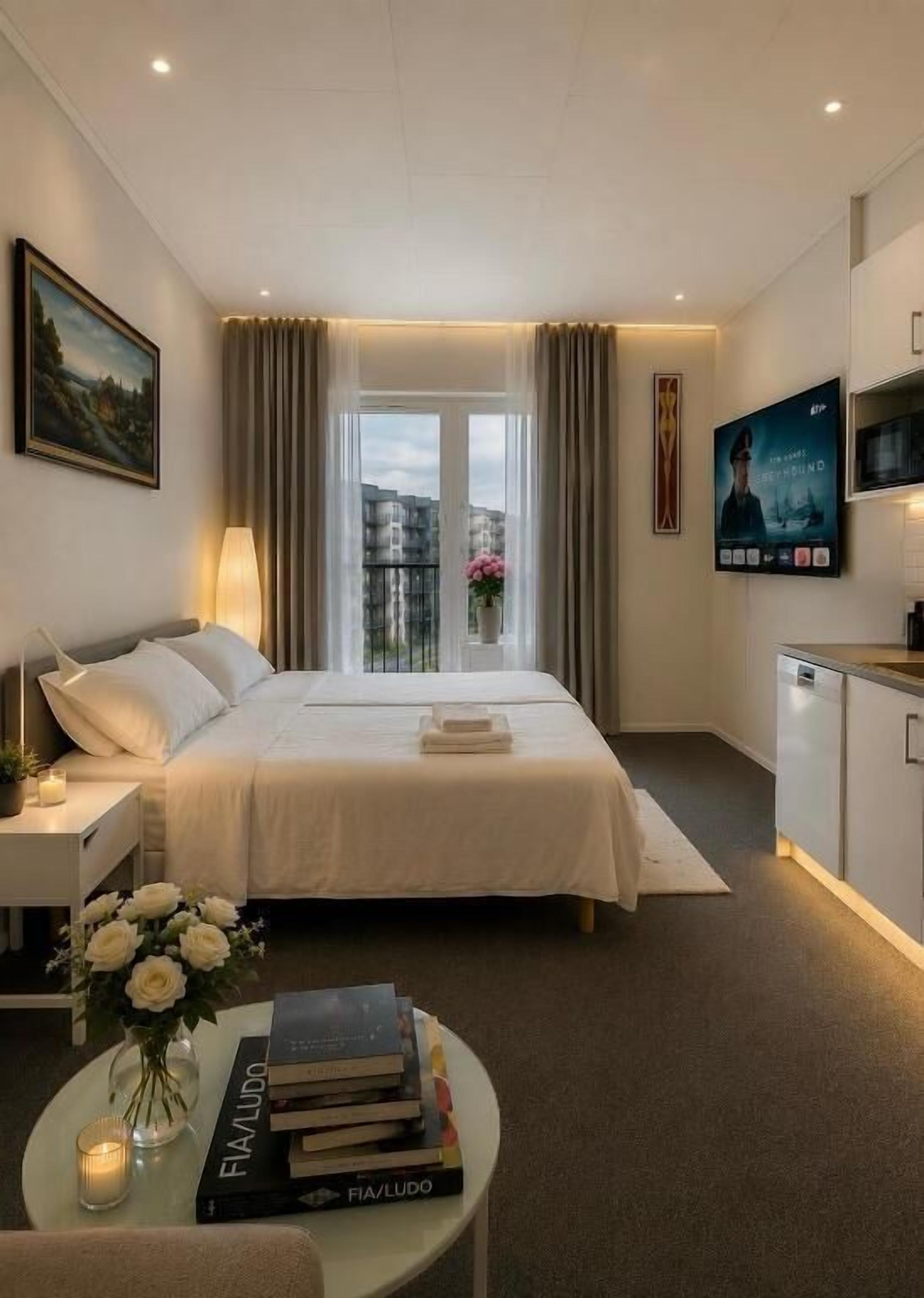 Apartamento, 1 quarto, para fumantes, sacada | 1 quarto