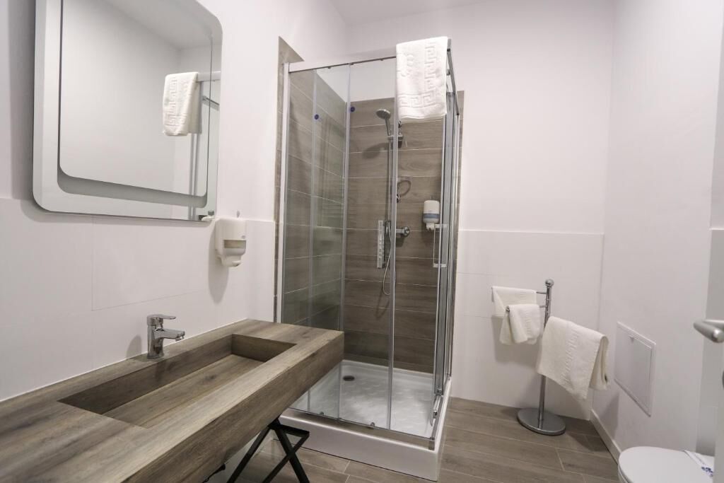 Apartment | Bathroom | Free toiletries, hair dryer, slippers, towels
