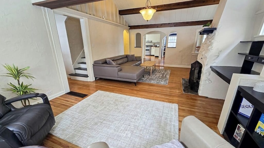 Wood-burning Fireplace Home Near 5th Avenue Mall