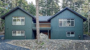 House (4 Bedrooms) | Front of property - Full Duplex Staging Ground for Large Family Groups (Girdwood)