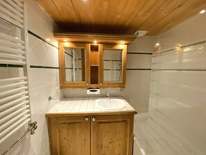 Bathroom - Charming apartment - 4 guests, forest view (Méribel)