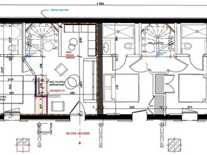 مخطط تصميم الطابق