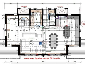 مخطط تصميم الطابق