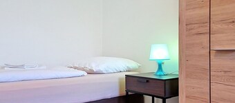 Joli appartement pour 7 personnes avec TV, terrasse et animaux admis