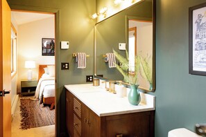 Bathroom - Modern Canaan Valley Retreat with Fireplace - 3BR, 3BA (Davis)