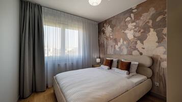 Apartment, 1 Schlafzimmer | Bügeleisen/Bügelbrett, kostenloses WLAN, Bettwäsche