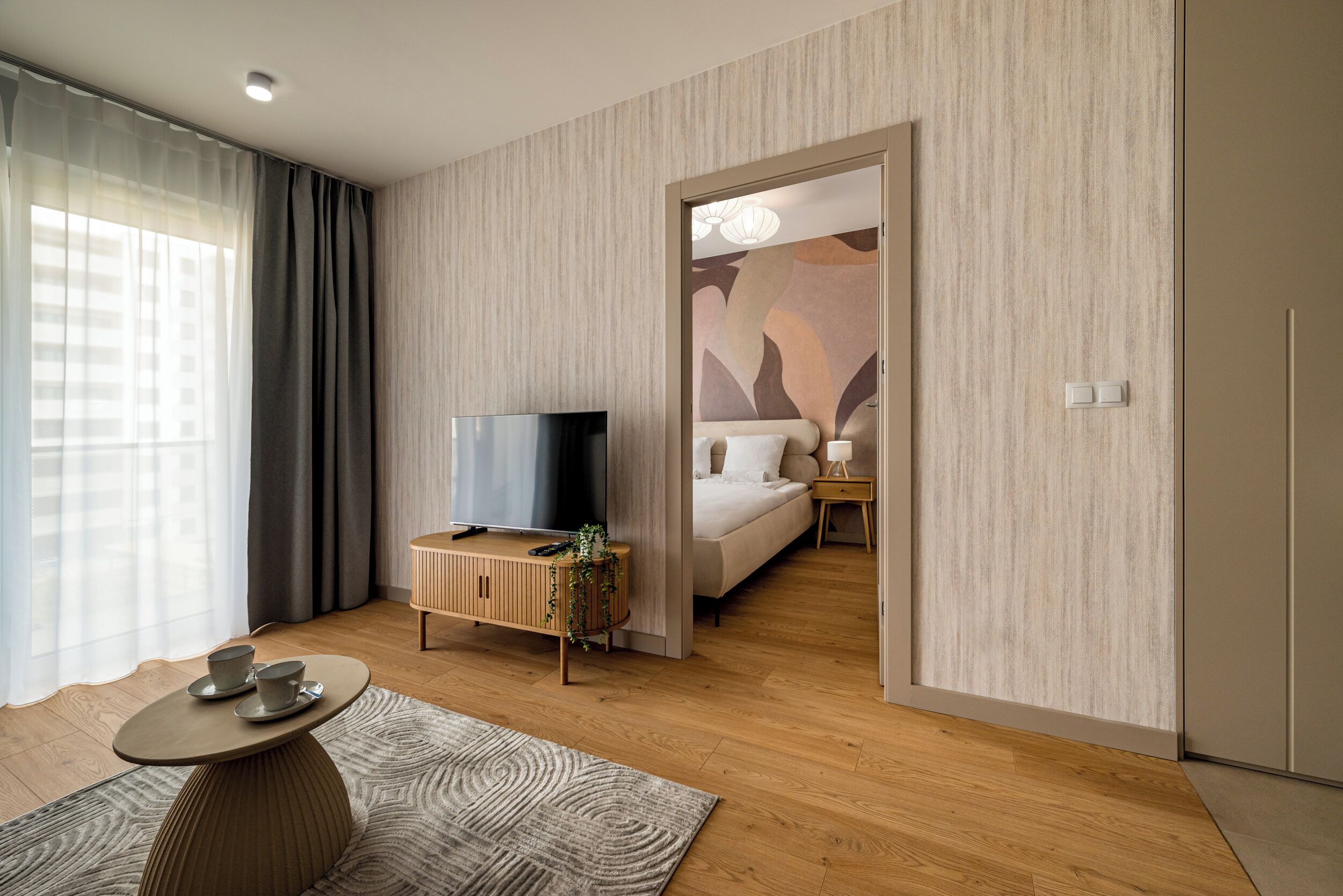 Apartment | Iron/ironing board, WiFi (free), bed sheets