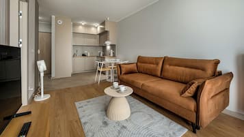 Departamento, balcón | Sala de estar | Smart TV