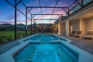 Pool - Last Minute Disney! Private Pool, Hot Tub, Game Room & Themed Bedrooms. Book Now! #111337 (Orlando)