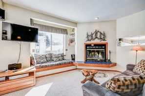 Living area - Ski-In/Ski-Out Kirkwood Village Condo (Kirkwood)