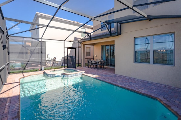 Pool - Last Minute Disney! Private Pool, Hot Tub & Themed Bedrooms. Book Now! #107657 (Orlando)