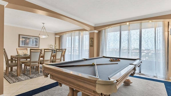 Games room - Siesta Key 230 - Three Bedroom Apartment, Sleeps 6 (Siesta Key)