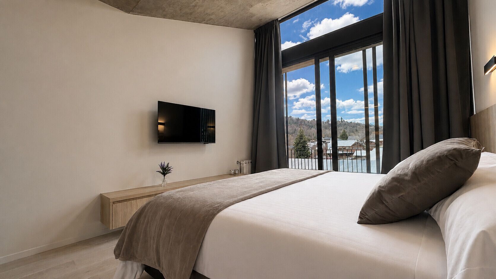 Wifi gratis y ropa de cama 