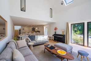 Living area - L'Escapade Odet - Gîte avec terrasse et jardin (Gouesnach)