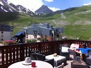 Outdoor dining - Hôtel La Vanoise (Tignes)