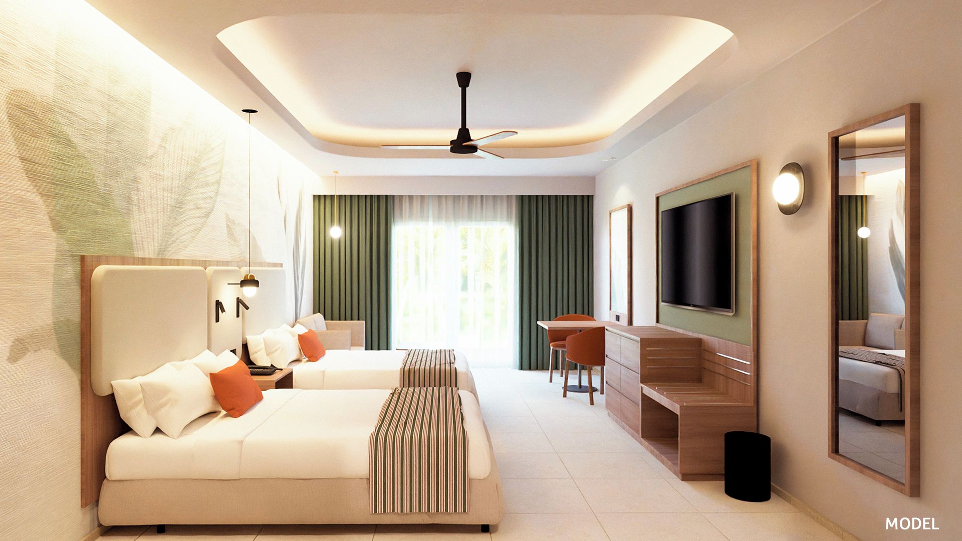 Junior Suite (U) | Minibar (free items), in-room safe, desk, blackout drapes