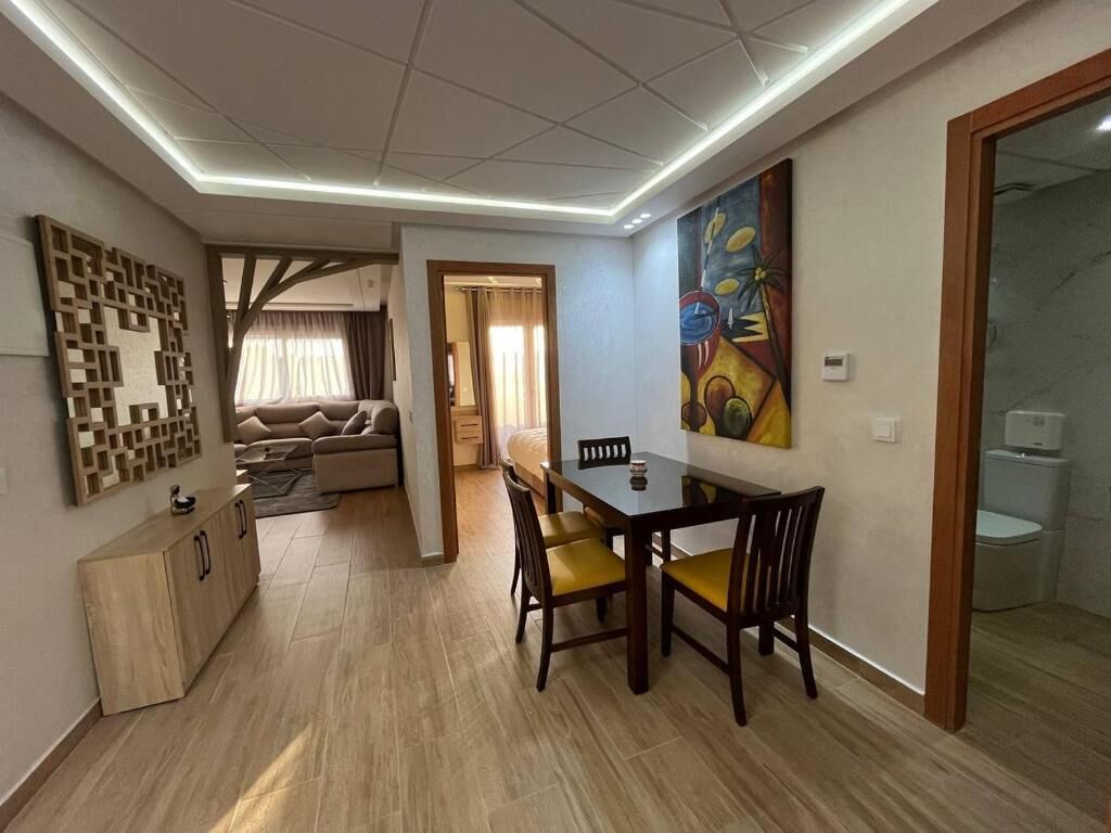 Family Apartment, Balcony, City View | Dining