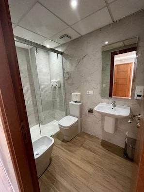 Family Apartment, Balcony, City View | Bathroom - welcome house appart hotel (Tanger)