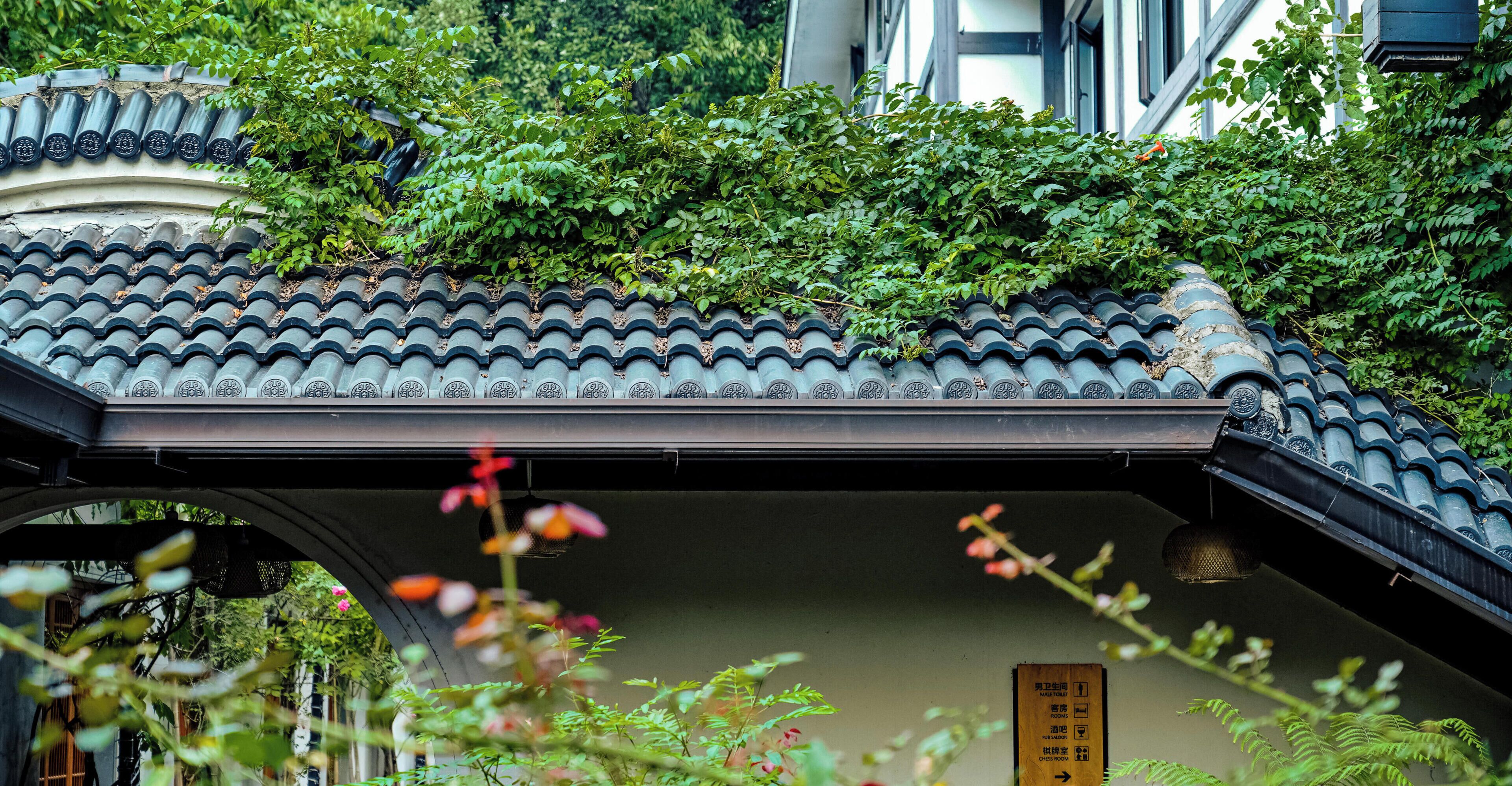 Exterior detail