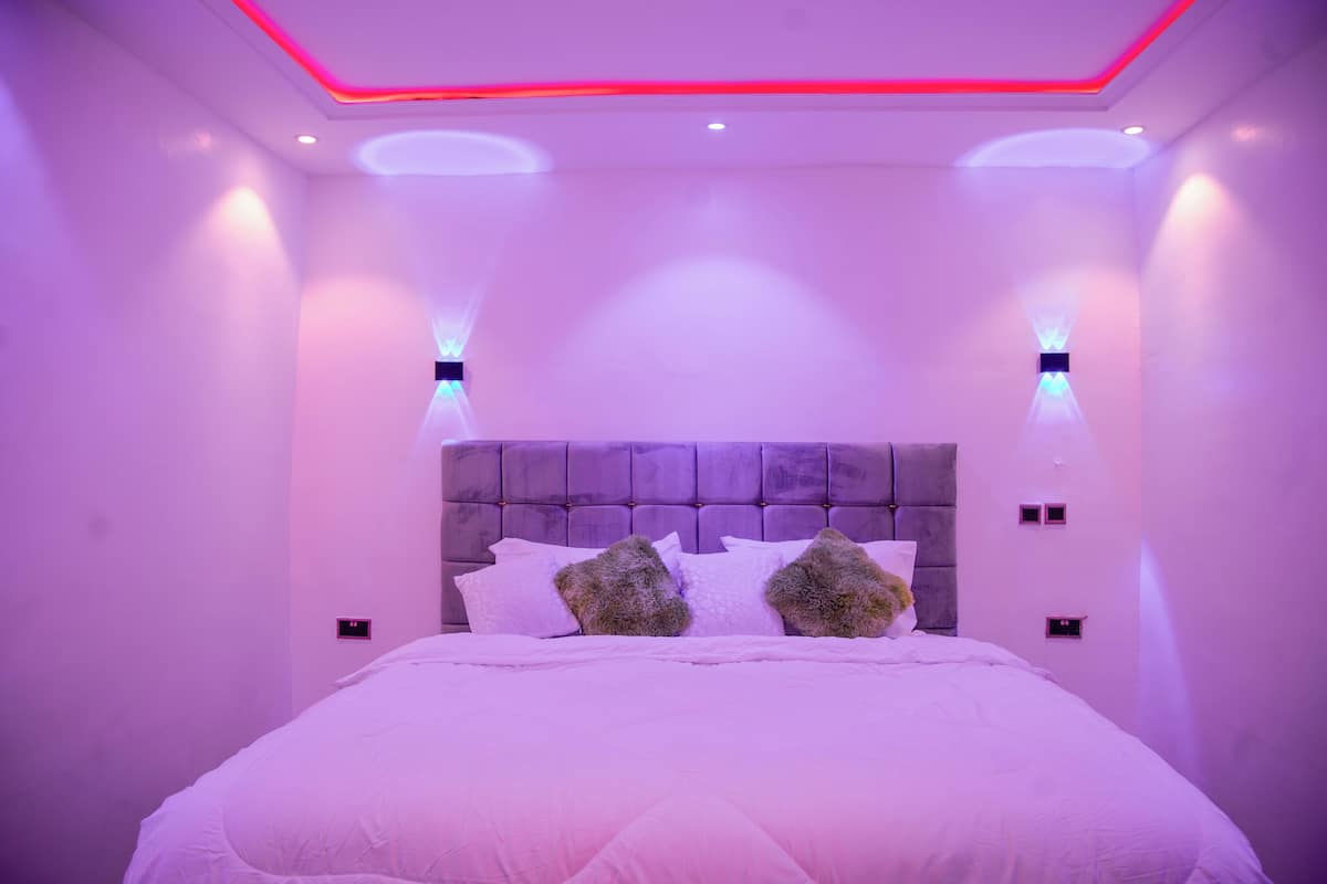 Chambre supérieure | Bureau, espace de travail pour ordinateurs portables
