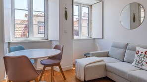 Living area - Bright 1BR Flat in Bairro Alto by LovelyStay (Encarnação)