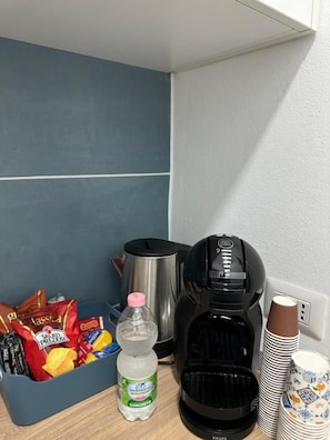 Kaffe og/eller kaffemaskin