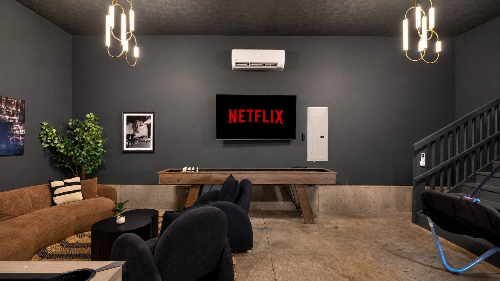 Televisie en een kantoor