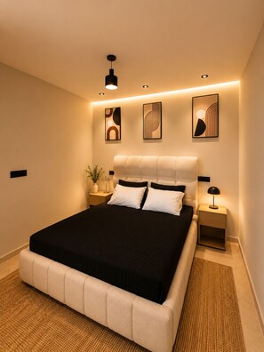 2 bedrooms, iron/ironing board, free WiFi, bed sheets - New Luxury Stay • Near Beach • Netflix • Parking (Agadir)