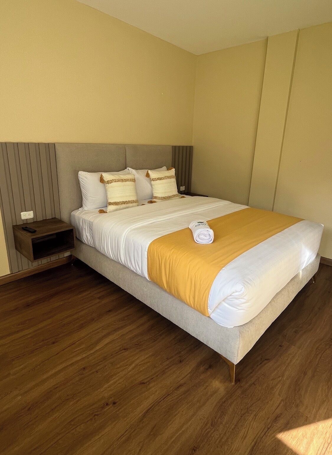 1 bedroom, WiFi (free), bed sheets
