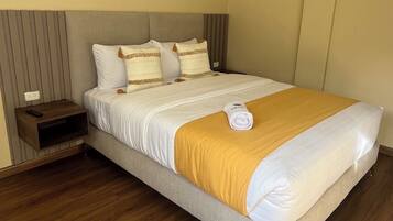 1 bedroom, WiFi (free), bed sheets