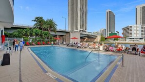 Pool - New! Canal View Studio - Resort Perks Beach (Hallandale Beach)
