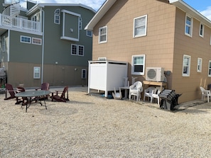 Outdoor dining - Beach Haven Bungalo - 7th from beach. (Beach Haven)