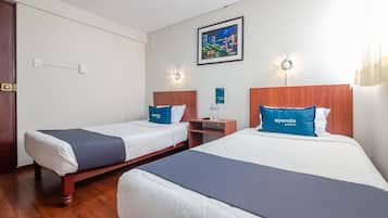 Wifi gratis y ropa de cama