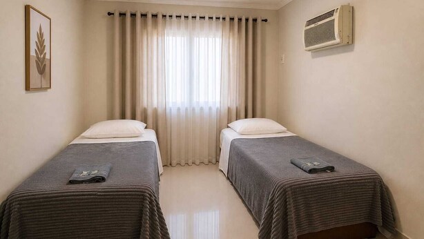 Kamar Double, balkon, pemandangan halaman | Wi-Fi gratis