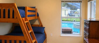 Peaceful Lakefront Family Retreat with Pool, Private Dock & Scenic Lake Views