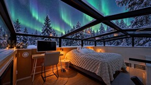 Unclassified image, 2 of 28, button - Levi Glass Roof Lodge | Luxury Aurora Igloo Experience (Levi)