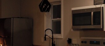Enjoy a cozy stay in our Cabin Room at U.P. Trails Getaway