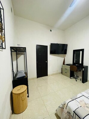 Desk, iron/ironing board, WiFi (free)