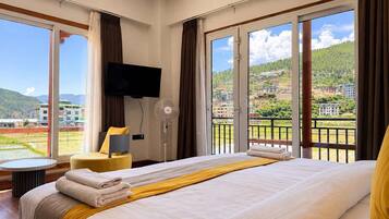 Kamar Double atau Twin Deluks, balkon, pemandangan kota | Wi-Fi gratis