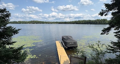 Cozy Cabin on West Bass Lake in Cotton, MN with Authentic Finnish Sauna