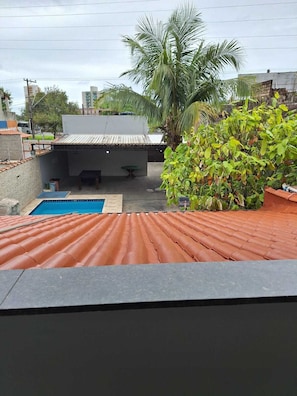 Property grounds - House with heated pool in Mongaguá. (Mongaguá)