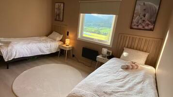 3 habitaciones, wifi gratis y ropa de cama