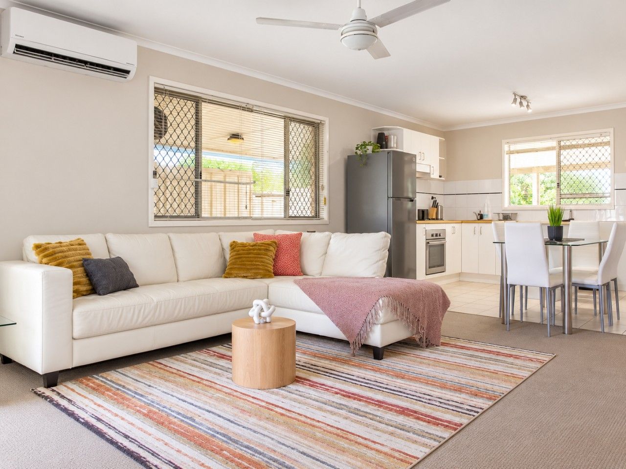 Bright and modern living room