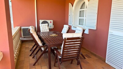 Family villa just a few metres from the beach